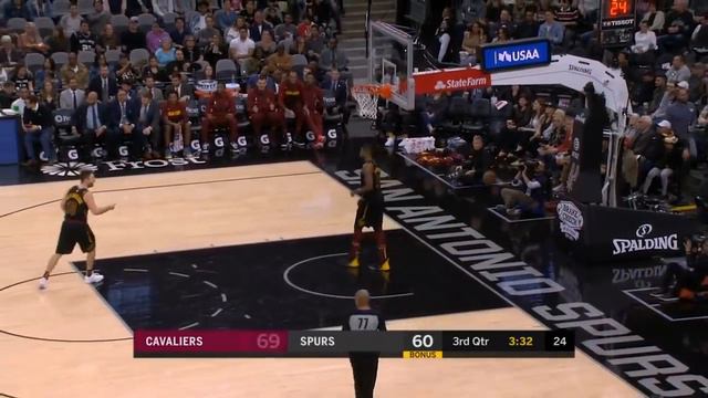 Tristan Thompson snapping on his coach | Cavs vs Spurs смотреть онлайн
