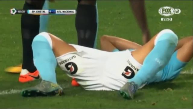 Lobaton Vs Atl. Nacional (Fecha 06 - Copa Libetadores 2016)