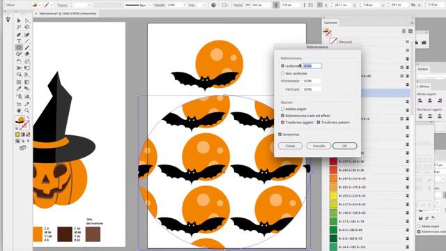 ILLUSTRATOR: Creare Pattern смотреть онлайн