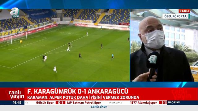 Hikmet Karaman: "Alper Potuk'un Katkı Vermesi İçin Her Şeyi Yapacağım!'' / A Spor / 07.03.2021 смотреть онлайн
