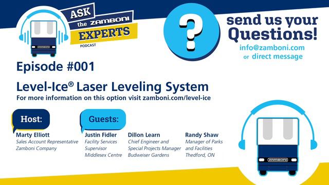 Ask The Zamboni Experts Podcast EP#001: Level-Ice® Laser Leveling System смотреть онлайн