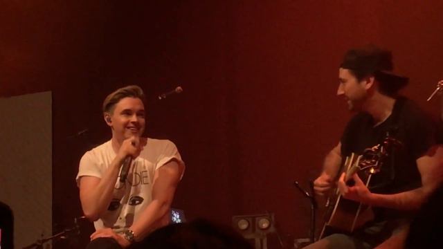 Jesse McCartney - Because You Live/Beautiful Soul Soundcheck (6/18)