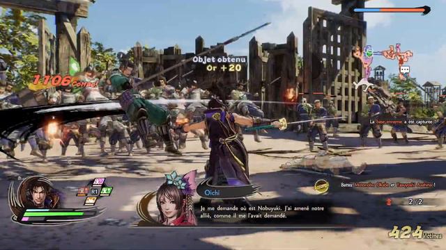 Samurai Warriors 5 | #01 | CHAPTER 01 | Le raid Imagawa смотреть онлайн