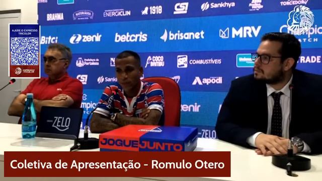 🎙️ AO VIVO! ROMULO OTERO É APRESENTADO NO FORTALEZA | NOVIDADES SOBRE CONTRATAÇÕES?