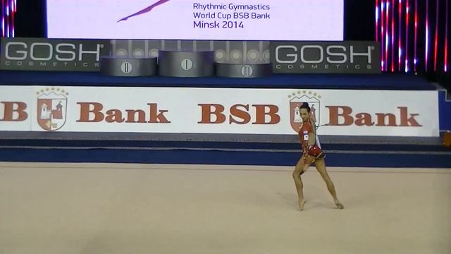Rivkin Neta (ISR) clubs Qual Cup of World 2014 Minsk смотреть онлайн