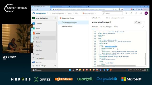 Level up your Azure DevOps pipelines by Leo Visser смотреть онлайн