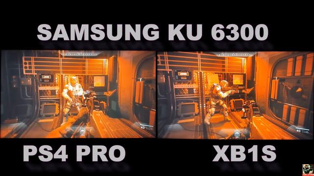 PS4 PRO vs XBOX ONE S || CALL OF DUTY INFINITE WARFARE смотреть онлайн