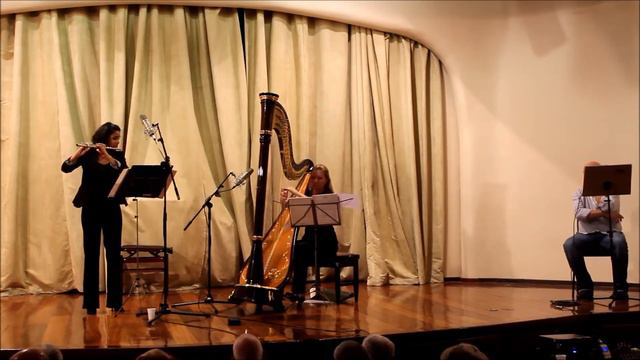 Arnold Bax, Sonata for flute and harp - Allegro moderato смотреть онлайн