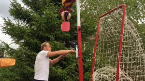 Тренажёр для отработки нападающего удара в волейболе