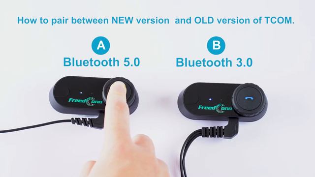 Pairing method between FreedConn new T-COMVB/SC BT5.0 V5.0 and old T-COMVB/SC helmet headset. смотреть онлайн