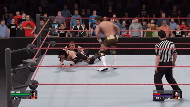 WWE 2K16 - BILLY GUNN (MR.ASS) SIGNATURES + FINISHERS смотреть онлайн