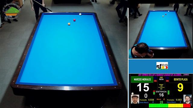 XVI RANKING DE ALCOBENDAS. OCTAVOS. Marcos Morales Vs Benito Plaza