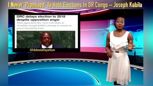 I Never Promised To Hold Elections In DR Congo - Joseph Kabila смотреть онлайн