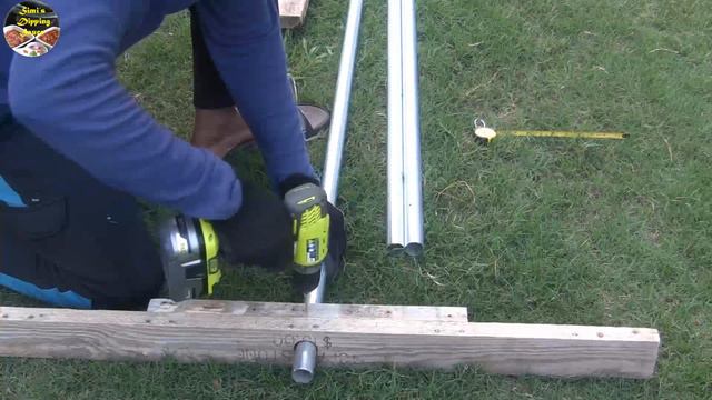 How To Make Garden Trellis |  Single Pillar Method |ഞങ്ങളും പാവലിനും പയറിനും പന്തൽ ഇട്ടു