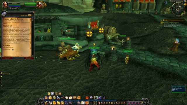 Quest 991: Building a Better Gryphon (WoW, human, paladin) смотреть онлайн