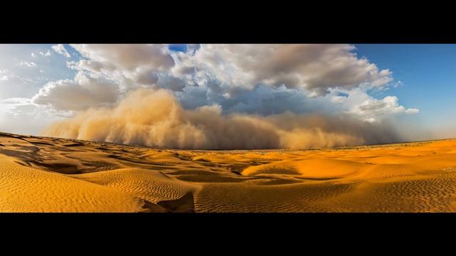 [ASMR/AMBIENCE] Sandstorm Ambience Sounds | 1 HOUR WHITE NOISE