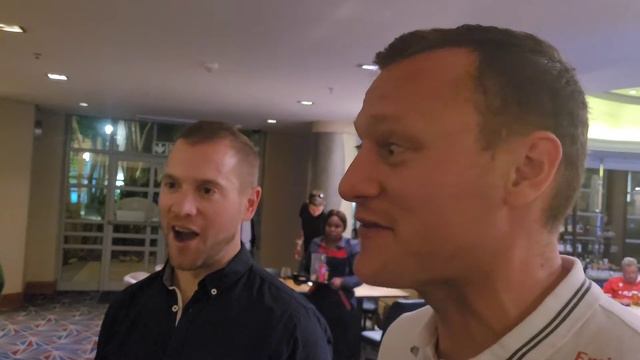 Os Du Randt Being Praised On His Bok Career By International Referees Matthew Carley & Angus Garner