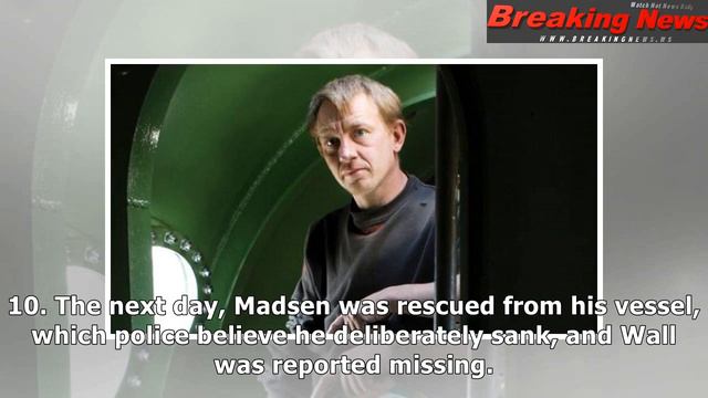 Danish inventor peter madsen charged with murdering reporter on his submarine смотреть онлайн