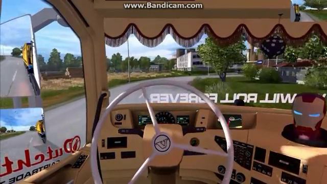 Euro Truck Simulator 2 кабіна новий вигляд день смотреть онлайн