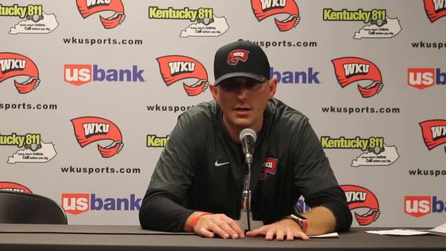 WKU FB HC Mike Sanford - 9-29-18 - Marshall Postgame