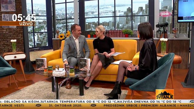 Emisija "Svitanje" TV Pink - Gostovanje 31.10.2020. | Tatjana Popović смотреть онлайн