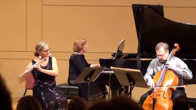 Weber Trio for Flute, Cello and Piano in G minor, op. 64, Mvmt 1 смотреть онлайн