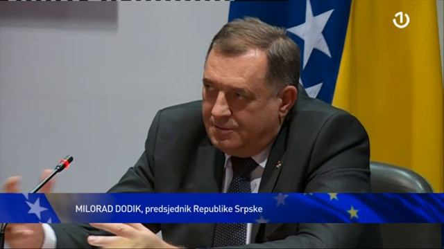 Milorad Dodik i Dragan Čović o kandidatskom statusu BiH смотреть онлайн