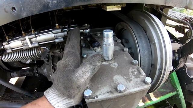 Мещера Е403, регулировка цилиндра включения РПА смотреть онлайн