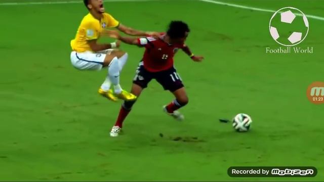 Falli incredibili su Neymar Jr смотреть онлайн