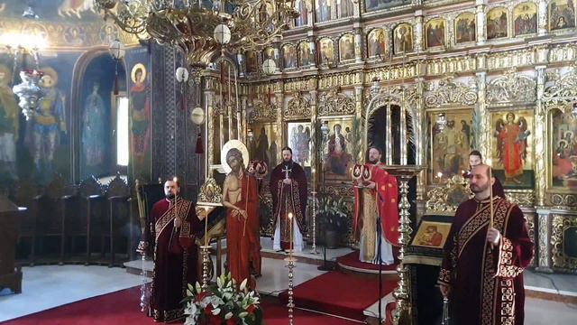 Liturghia Sfântului Vasile Cel Mare - Mănăstirea Radu Vodă (16 Aprilie 2020)