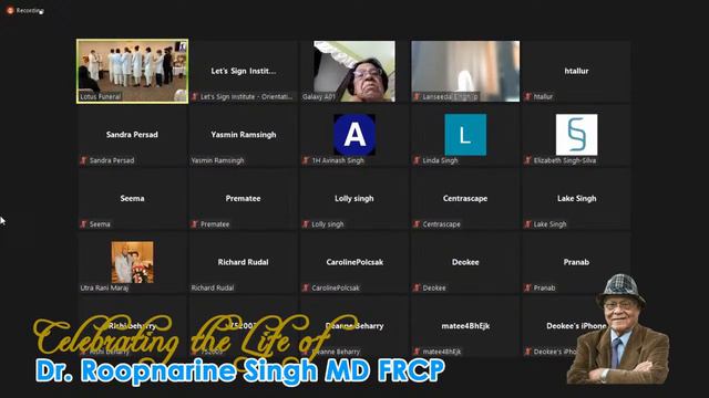 Funeral Service For Our Dear Dr. Roopnarine Singh смотреть онлайн