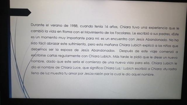 Chiara Badano (biografía)