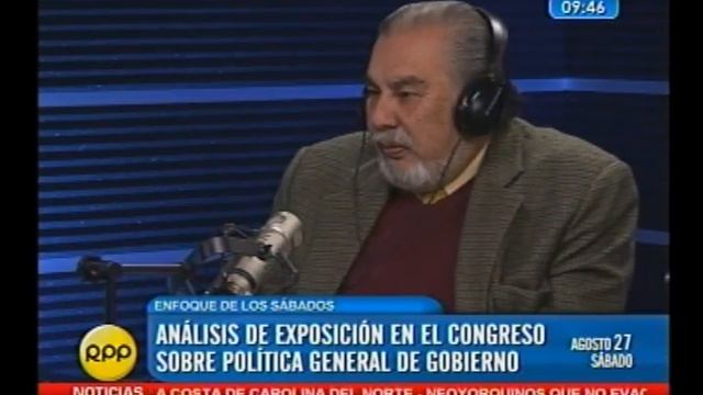 Canal 10 Entrevista en cabina a Primer Ministro Salomon Lerner 27 de agosto parte 3 смотреть онлайн