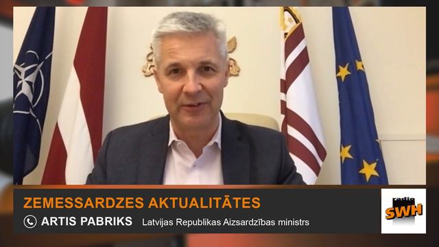 LR Aizsardzības Ministrs Artis Pabriks Par Zemessardzes Aktualitātēm