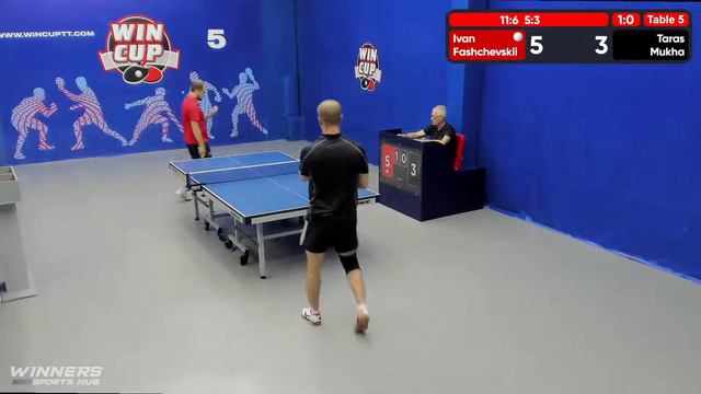 08:00 Фащевский Иван 3-0 Муха Тарас стол 5 ЮГ-2 18.06.22 смотреть онлайн