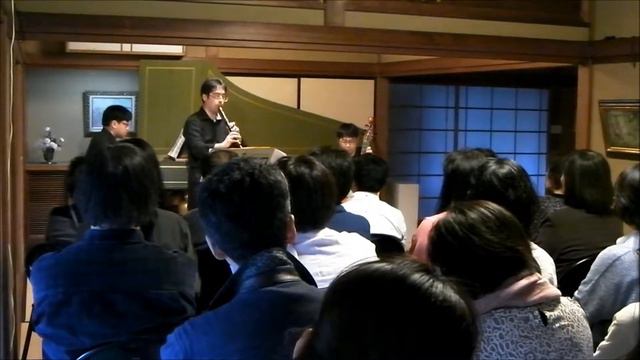 ｸﾗｼｯｸｽﾄﾘｰﾄ　Barsanti Recorder Sonata C-dur  3rd Movement