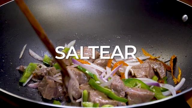 Don Vittorio -  Receta Tallarín Con Lomo Saltado