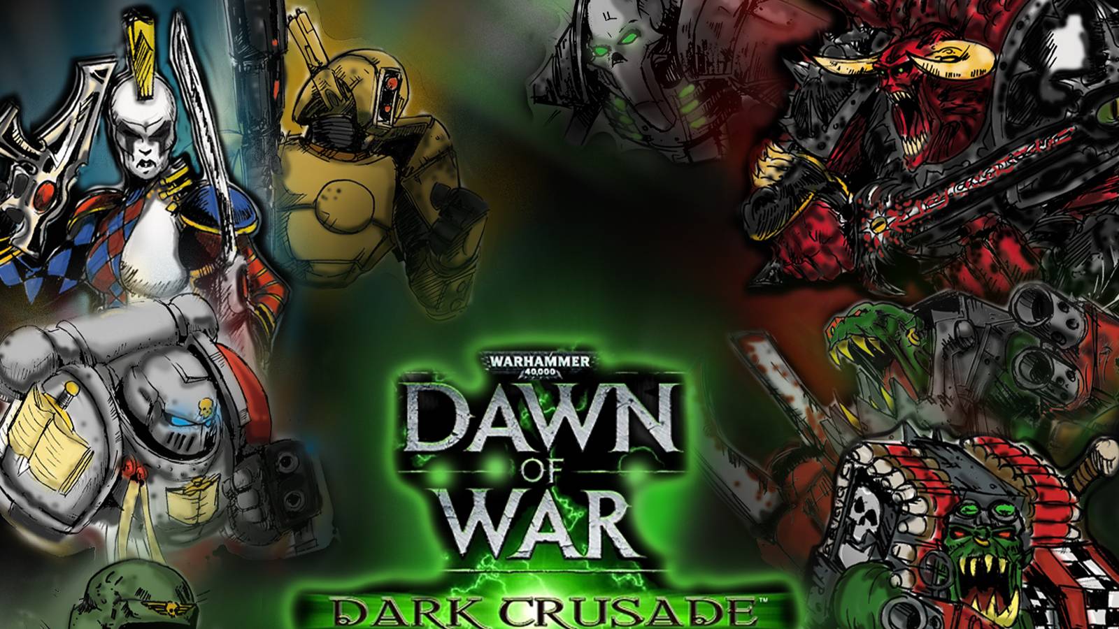 Прохождение Warhammer 40,000:Dawn of War - Dark Crusade#12: Орестанские рав. и  Вандайское побережье