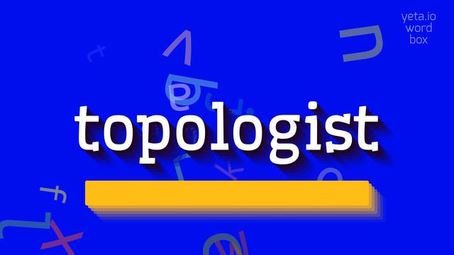 How to say "topologist"! (High Quality Voices) смотреть онлайн
