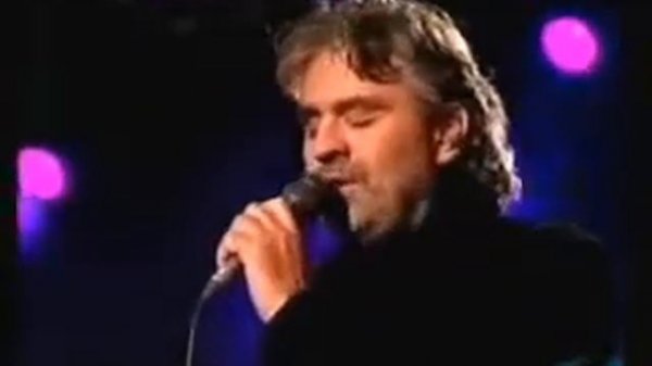 Andrea Bocelli ft  Veronica Berti 'Les Feuilles Mortes'