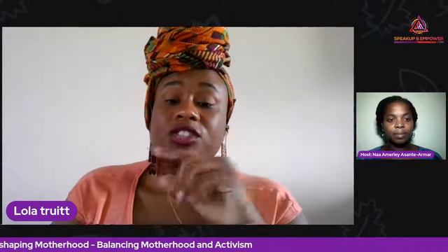 Real Talk Reshaping Motherhood: Balancing Motherhood and Activism смотреть онлайн