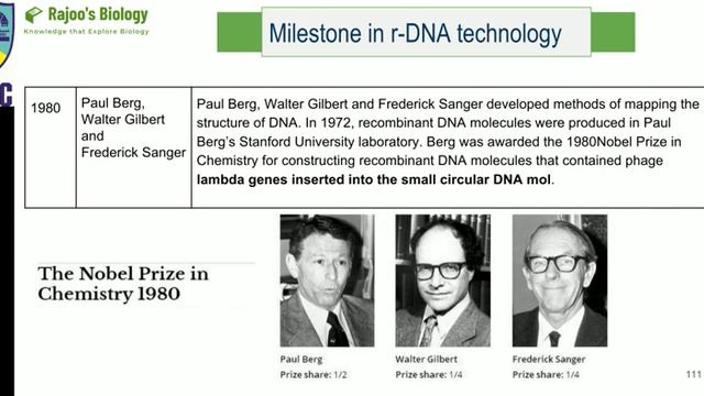 Genetic engineering-4, Rajoo's Biology смотреть онлайн