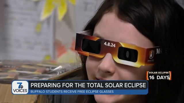 'Going To Be Really Cool': M&T Bank & Buffalo State Donate Eclipse Glasses To All BPS Students