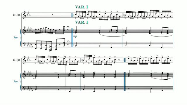 Grand Russian fantasia: theme and variations,solo B♭ trumpet with piano accompaniment by Jules Levy смотреть онлайн