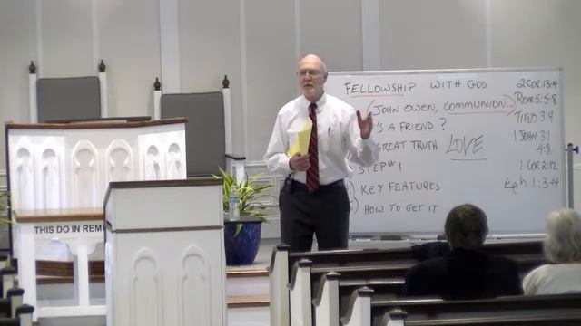 May 22, 2022- (Sunday School Class)- Pastor Bill Hobbs