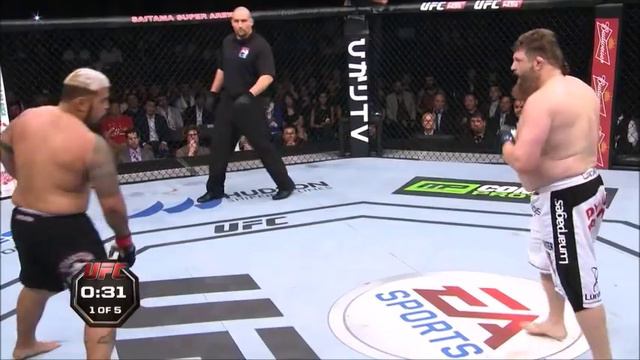 Mark Hunt vs Roy Nelson - Highlight Video смотреть онлайн
