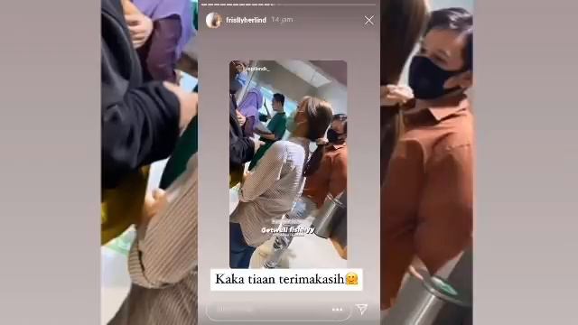Frislly Herlind Operasi Mata Ditemani Jordi OnsO || Kebersamaan Jordi Dan Frislly