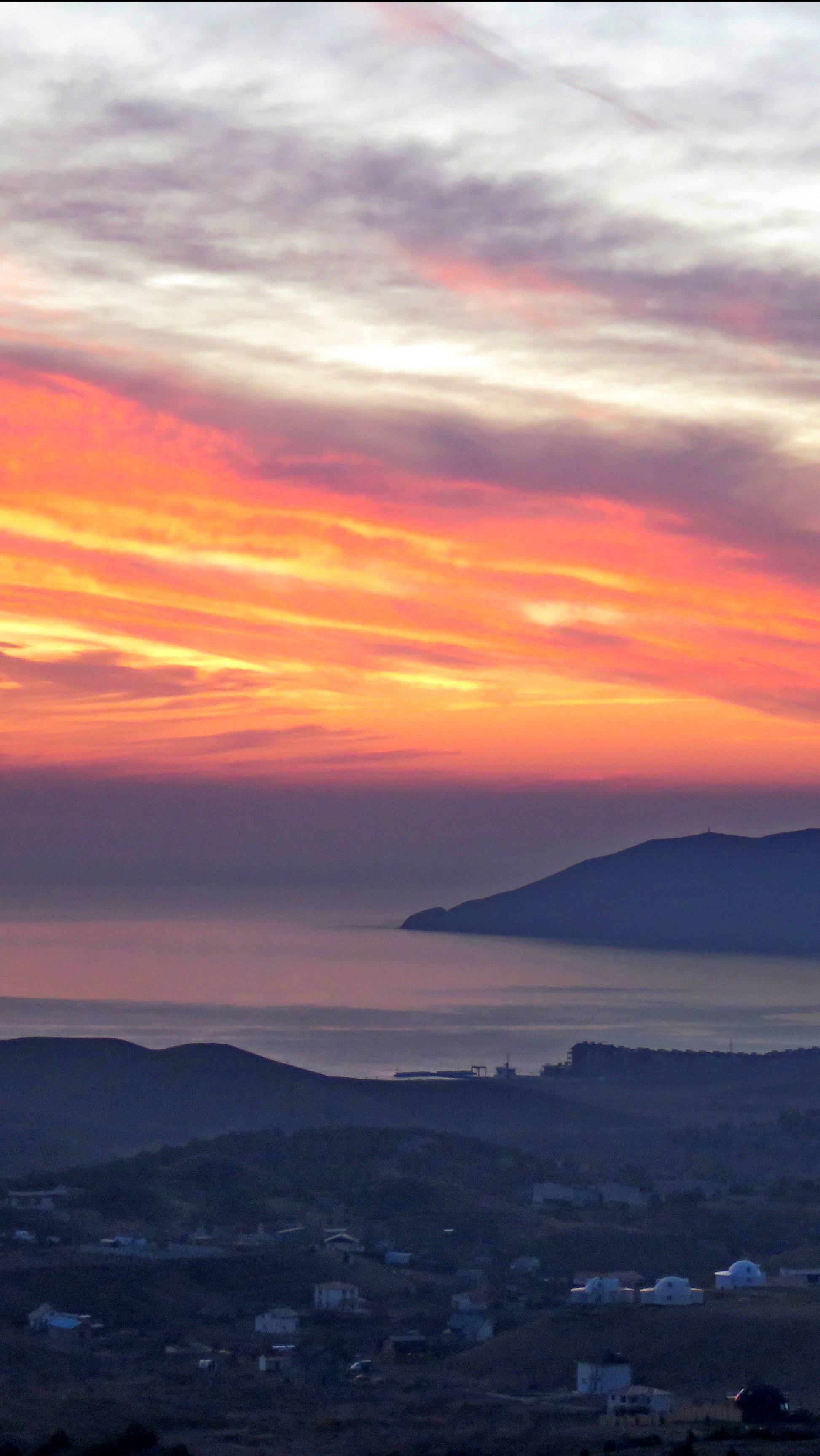 Рассвет над Двуякорной бухтой!