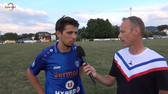 Jérémie Courtet (CA Pontarlier) " On peut être satisfait de notre match " смотреть онлайн