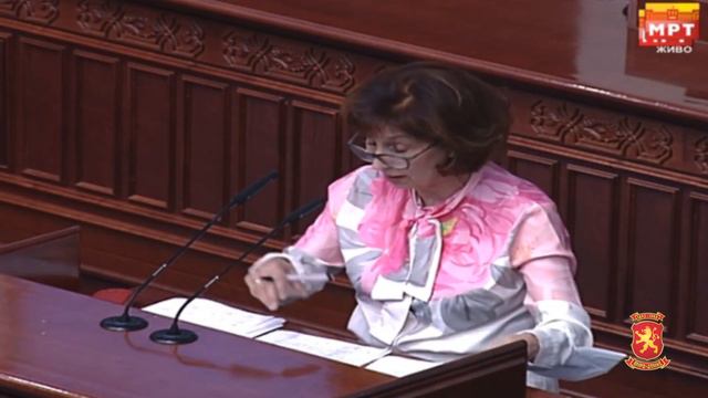 Гордана Силјановска Давкова Собраниска седница 15 07 2022 смотреть онлайн